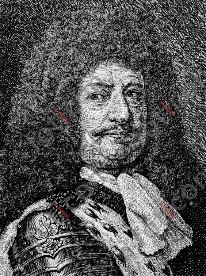 Portrait von Friedrich Wilhelm von Brandenburg | Portrait of Friedrich Wilhelm of Brandenburg  (foticon-portrait-0062-sw.jpg)