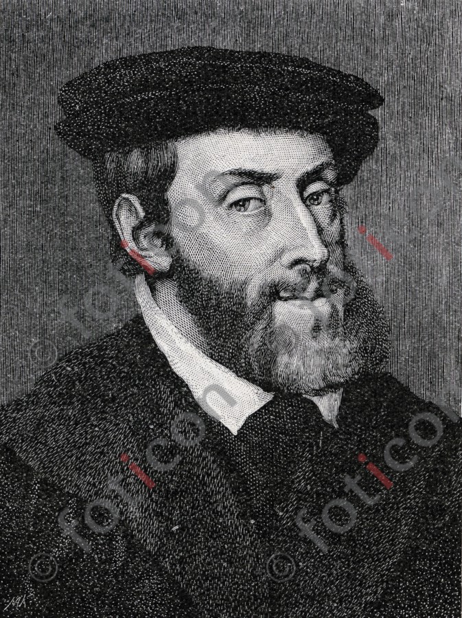 Portrait von Karl V.  | Portrait of Karl V.  (foticon-portrait-0149-sw.jpg)