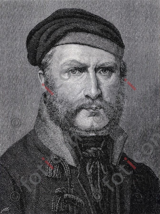 Portrait von Friedrich Wilhelm von Braunschweig | Portrait of Friedrich Wilhelm von Braunschweig (foticon-portrait-0175-sw.jpg)