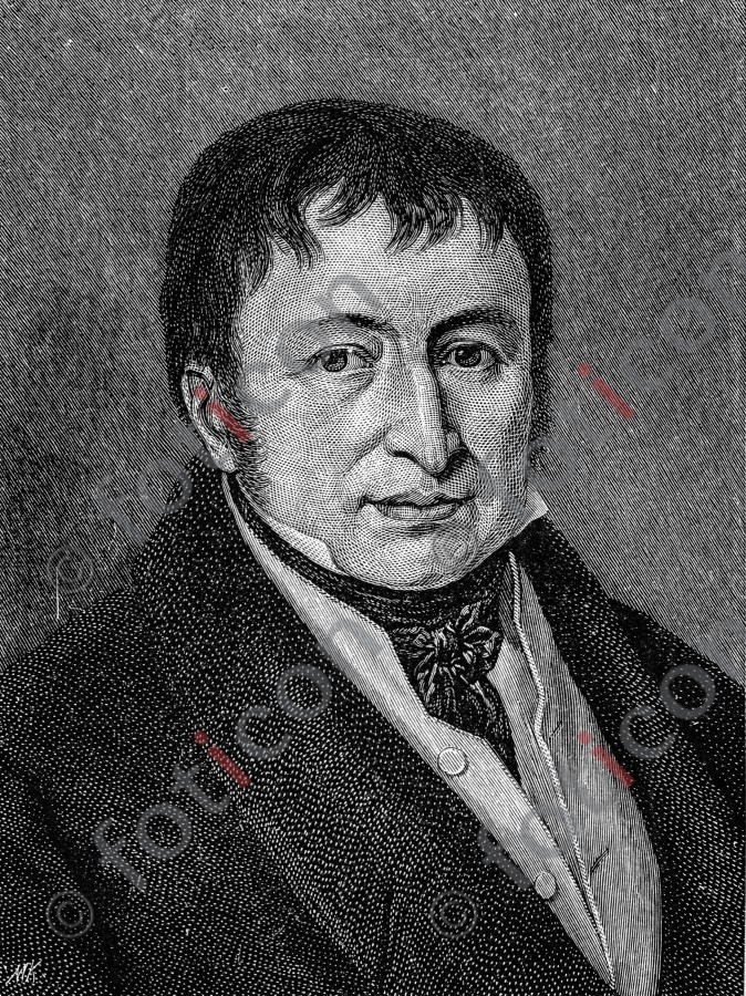 Portrait von Johann Friedrich Gottlob Koenig | Portrait of Johann Friedrich Gottlob Koenig (foticon-portrait-0180-sw.jpg)