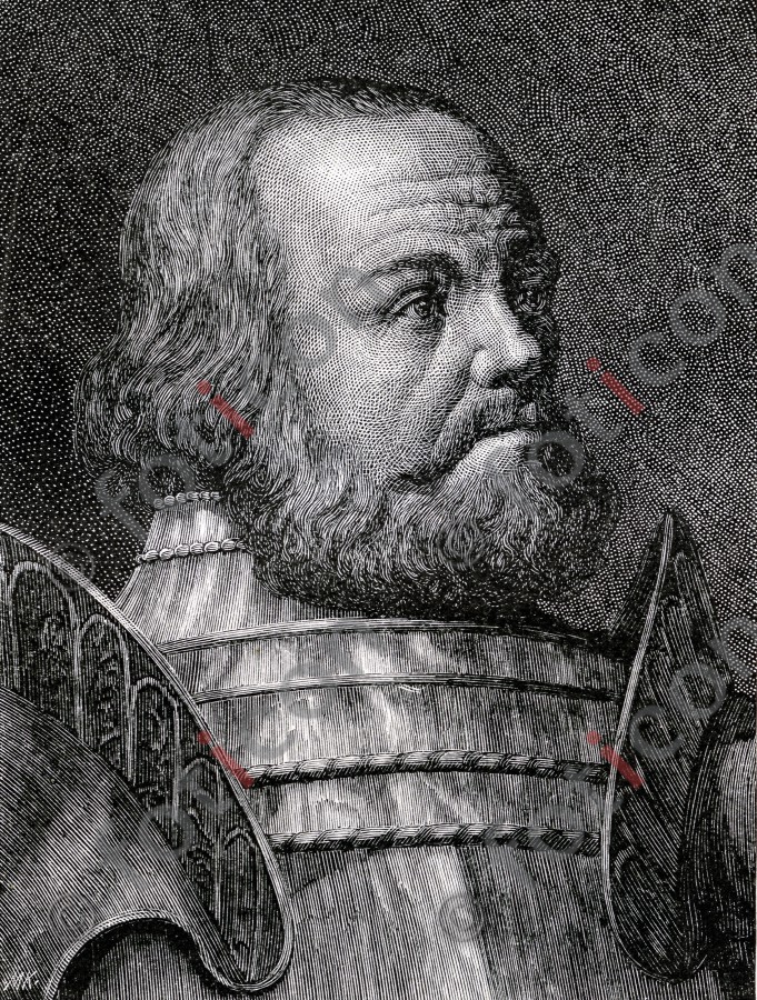 Gottfried von Berlichingen zu Hornberg | Gottfried von Berlichingen to Hornberg (portrait-0021-sw.jpg)