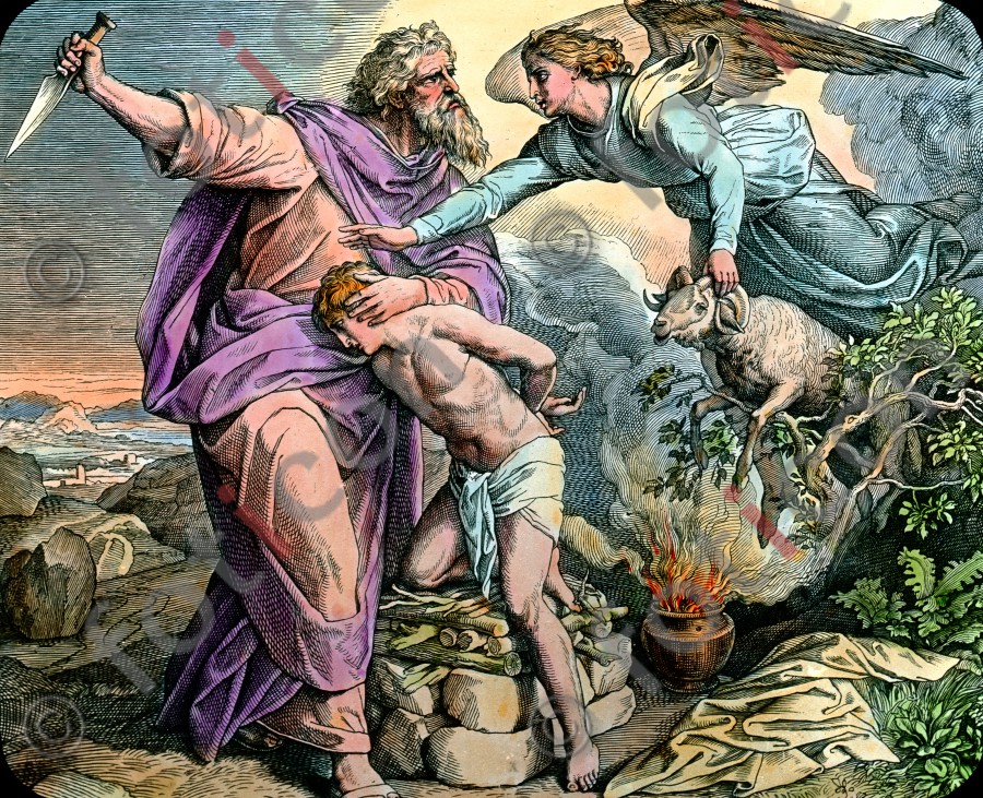 Abraham Empfangt Die Verheissung Dass Ihm Sohn Geboren Werden Soll